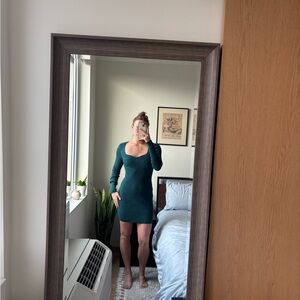 Abercrombie & Fitch long sleeve fitted dress